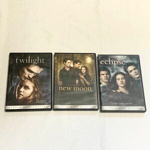 Twilight Trilogy DVD Lot of 3 New Moon Eclipse